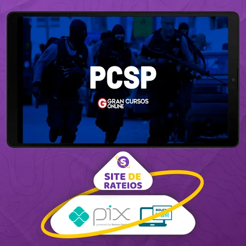 PCSP Polícia Civil do Estado de São Paulo: Delegado de Polícia (Preparação para Prova Escrita + Simulados + Diferenciais Exclusivos) - Gran Cursos