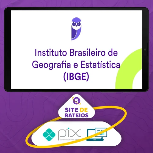 Pacote - IBGE (Técnico em Informações Geográficas e Estatísticas) Pacotaço - Estratégia Concursos