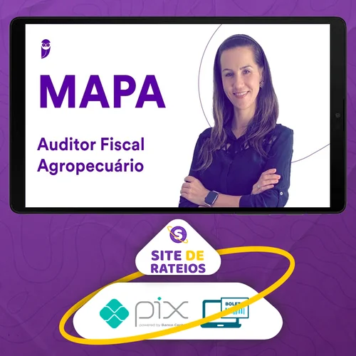 Pacote - MAPA (Auditor Fiscal Federal Agropecuário - Médico Veterinário) Pacote Completo - Estratégia Concursos