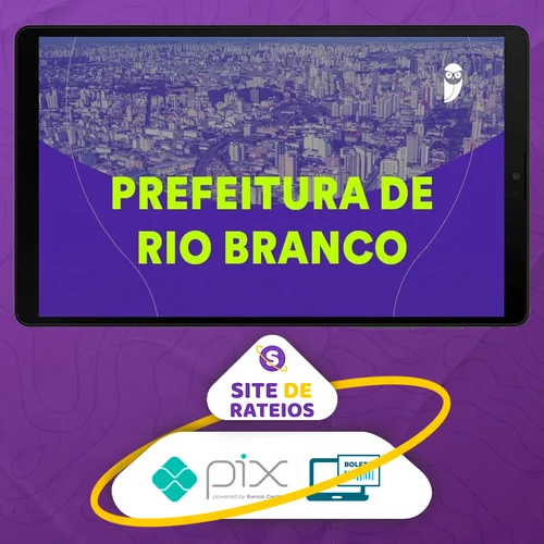 Pacote - Prefeitura de Rio Branco-AC (Técnico Previdenciário) Pacote - 2023 (Pós-Edital) - Estratégia Concursos