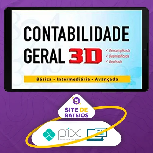 Contabilidade Geral 3D - Sérgio Adriano