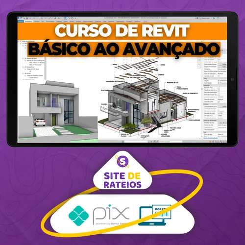 Projeto Residencial no Revit: Oficina do Projetista - André Barros