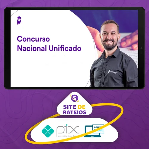 CNU - Concurso Nacional Unificado - Bloco 8 - Pacote Abrangente para a Área - Estratégia Concursos