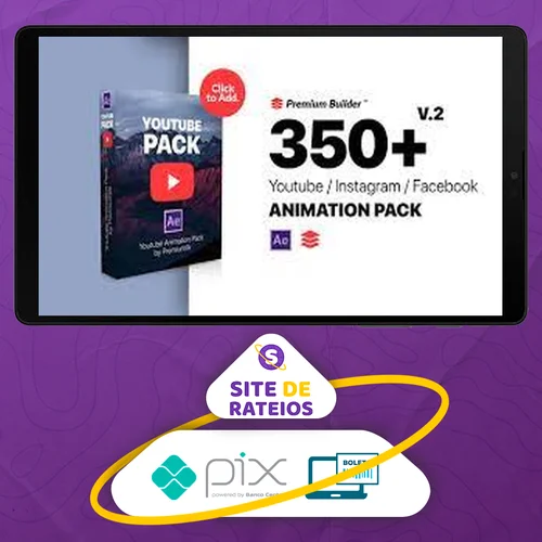 Youtube Pack: MOGRTs for Premiere & Extension Tool - Premiumilk (Videohive) [INGLÊS]