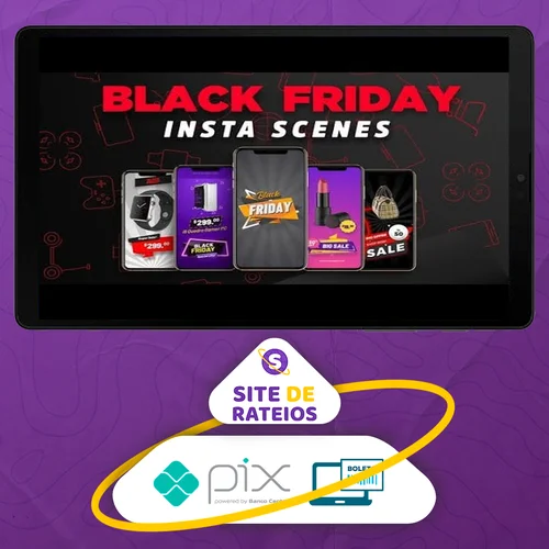 Black Friday Insta Scenes - Videohive [INGLÊS]