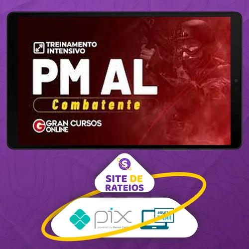 PM AL: Oficial Combatente - Gran Cursos Online