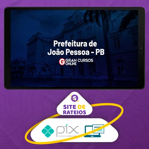 Prefeitura de João Pessoa PB: Farmacêutico (Pós Edital) - Gran Cursos Online