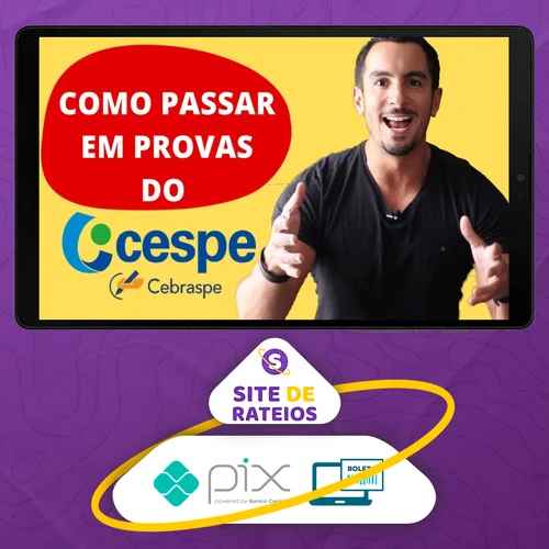 Como Passar em Provas do CESPE - Ilo Ribeiro