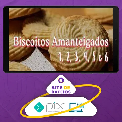 Curso de Biscoitos Amanteigados - Chef Cesar Yukio