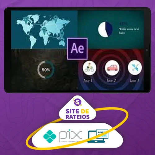 Adobe After Effects Infographics & Data Visualization - Nshuti Paulin [INGLÊS]