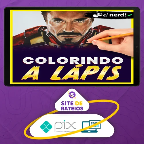 Colorindo a Lapis - Ei Nerd