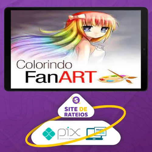 Curso de Pintura: Colorindo Fanart - Mayara Rodrigues