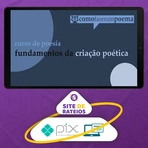 Curso de Poesia Fundamentos da Criação Poética - Autor Desconhecido