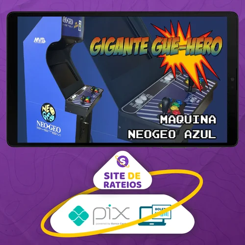 Eletrônica Para Arcades Fliperama - Gigante Gue-Hero