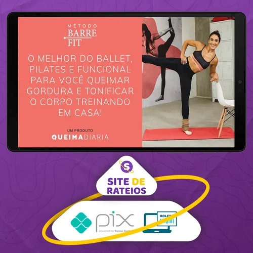 Queima Diária: Método Barre Fit - Jacque Ruscitto