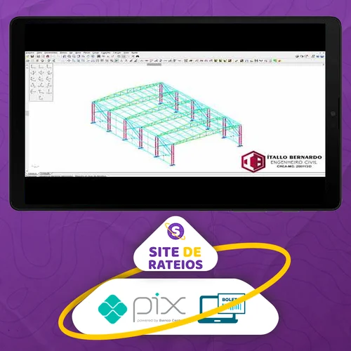 Dimensionamento de Edificio em Aço e Estruturas Mistas - Ítallo Bernardo