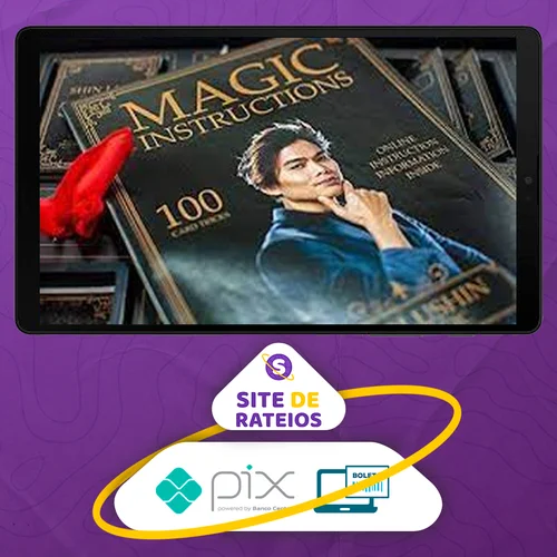 [PACK] Curso de Mágica - Shin Lim [INGLÊS]