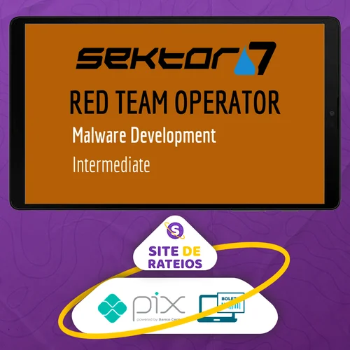 Sektor7 - Red Team Operator [INGLÊS]