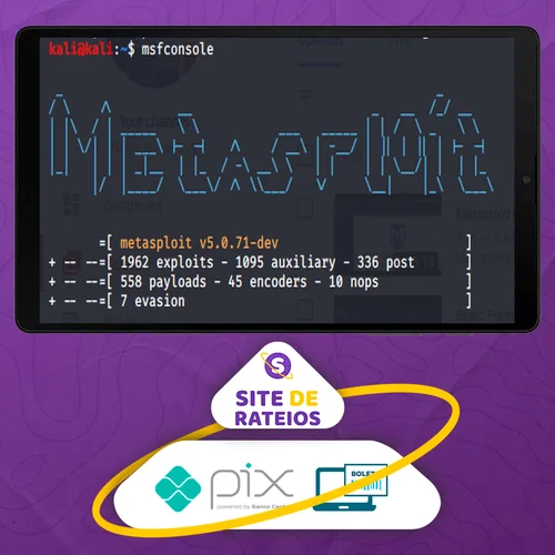 Certified Metasploit Framework Professional (Module 1 a 4) - Laimoon [INGLÊS]