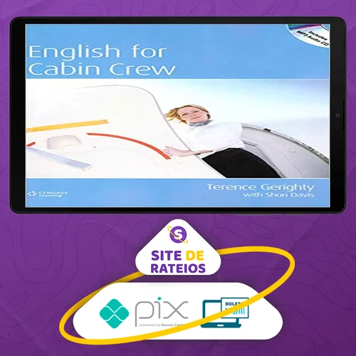 English For Cabin Crew Bre: Student Book + Audio Cd - Gerihty Terence [Inglês]