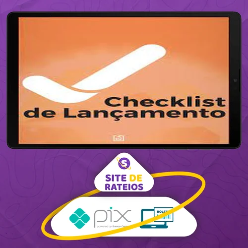 Checklist de Lançamento - Ana Paula Perci