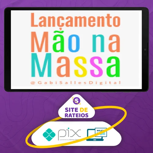 Lançamento Mão na Massa - Gabi Salles