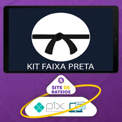 Kit Faixa Preta - Rodrigo Mourão