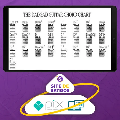 The DADGAD Guitar Chord Chart - Han Speek