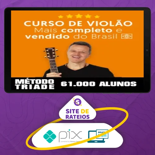 Curso de Violão Método Tríade - Heitor Castro