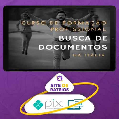 Curso de Formação Profissional na Busca de Documentos - Fabio Barbiero