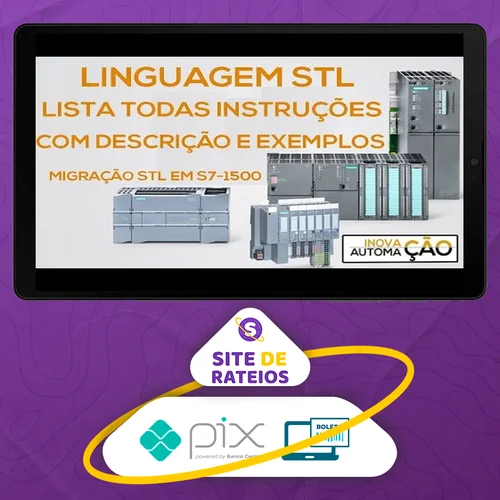 Aprenda Linguagem Stl do Clp da Siemens - Wagner Sombra