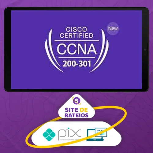 Certificação New Cisco CCNA 200-301 - Network Journey [INGLÊS]