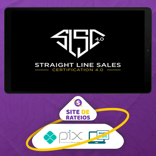 Straight Line Sales Certification - Jordan Belfort [INGLÊS]