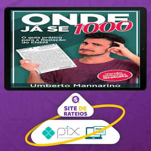 Redação Onde Já Se 1000 - Umberto Mannarino