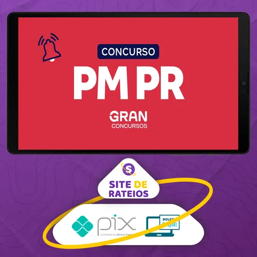 PM RR: 2º Tenente PM do Quadro de Oficiais Combatentes da Policial Militar (QOCPM) - Gran Cursos Online